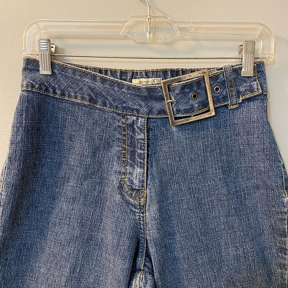 Vintage St John’s Bay 8P belted high rise jeans with adjustable buckle